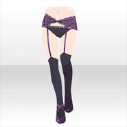 (Pant&Skirt) Abbey Princess Bottoms ver.A purple