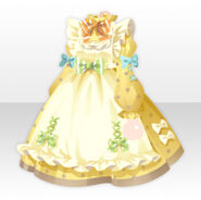 (Tops) Rabbit Land Maid Frill Dress ver.A yellow