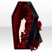 (Avatar Decor) Dark Vampire Coffin ver.A red