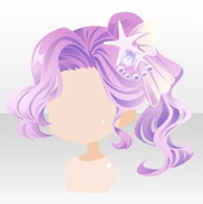 (Hairstyle) Dreamy Mermaid Ponytail Hair ver.A pink