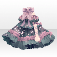 (Tops) Sugarly Dream Ribbon Dress ver.B green