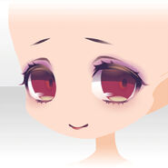 (Face) Profuse Blooming Girl's Troubled Smile Face ver.A red