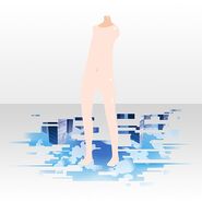 (Shoes) Missing Cracked World ver.A blue