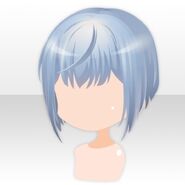 (Hairstyle) Epicure Straight Bob Hair ver.A blue