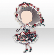 (Tops) Berry Merry Christmas Lolita Dress ver.A green
