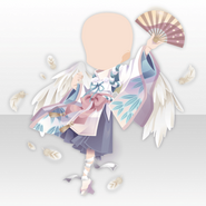 (Tops) Mysterious Banquet Crow Dancing Top ver.A white