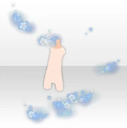 (Body Accessories) Floral Garden Floating Nemophilia Petals ver.A pale blue