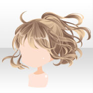 (Hairstyle) Ortensia Airy Ponytail Hair ver.A brown
