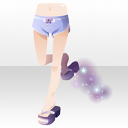 (Pant&Skirt) Starry Night Platform Geta ver.B blue