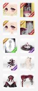 No-Double-Promo①♡ for (Face Accessories) Schmecken Conceal Butterflies ver.A red
