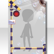 (Frame) Emotional Summer Railroad Crossing Frame ver.A yellow (50 Plays)