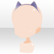 (Face Accessories) Zombie Cat Princess Cat Ear Headband ver.A gray (5 Plays)