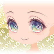 (Face) Hopping☆Cute Playful Moving Face ver.A green