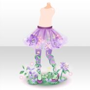 (Pant&Skirt) Flower Garden Flowers in Bloom Pannier ver.A purple