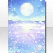 (Wallpaper/Profile) Mermaid's Blossom Fantastic Sea Wallpaper ver.A blue