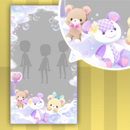 (Show Items) Bears' Utopia of Clouds and Soap Bubbles Decor1 ver.1