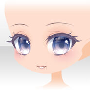 (Face) Daisy Beauty Smile Face ver.A blue