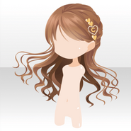 (Hairstyle) Coco Party Arranged Hair ver.A brown