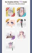 No-Double-Promo①♡ for (Face Accessories) #dayoff Shiny Selfie Sticker ver.A pink