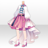 (Tops) Happy Spookytown! Skeleton Style ver.A pink