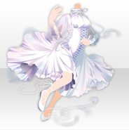 (Tops) Mali Pluvia Reverse Lady Style ver.B white