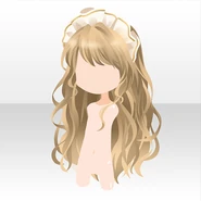 (Hairstyle) Floral Garden Mimosa Headband Hair ver.A brown