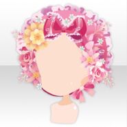 (Head Accessories) Flower Garden Lots of Flowers Head Dress ver.A pink