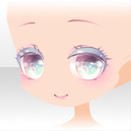 (Face) Unicorn Cute Smile Face ver.A white