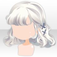 (Hairstyle) Hydrangea Braided Hair ver.A white