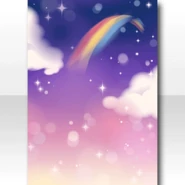 (Wallpaper/Profile) Happiness Dream Clouds Wallpaper ver.A purple