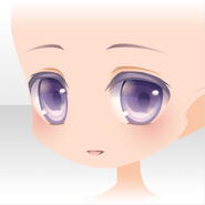 (Face) Peluche Smile Face ver.A purple