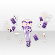 (Pants&Skirt) Wonderland Alice Card Bottoms ver.A purple