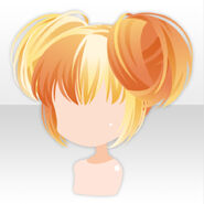 (Hairstyle) Mischievous Dolce Double Icecream Hair ver.A orange