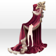 (Shoes) Verrine Royal Curtain ver.A red
