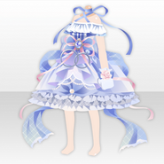 (Tops) Fairy Celebration? Ring Frill Dress ver.A blue