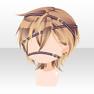 (Hairstyle) Unsleeping Soul Restrained Short Hair ver.A yellow