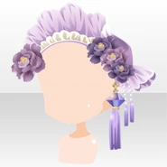 (Head Accessories) Aquarium Party Big Corsage Hat ver.A purple