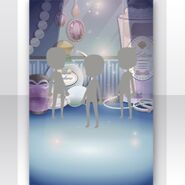 (Show Items) Shining Dressing Table Stage Blue ver.1