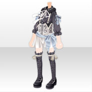 (Tops) Peluche Violinist Suits ver.A black