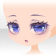 (Face) Scary Night Surprised Face ver.A purple