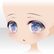 (Face) Sugary Lime Surprised Face ver.A pale blue