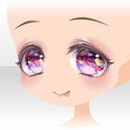 (Face) #dayoff Twinkle Happy Impish Face ver.A pink