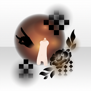 (Outerwear) Tempting Firelight Shadow Picture ver.A black