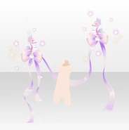 (Avatar Decor) Dreamy Mermaid Ribbon and Sea Horse ver.A pink