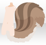 (Back Accessories) Simple Squirrel Tail ver.A brown