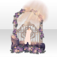 (Avatar Decor) Decadent Beauty Castle Gate ver.A purple