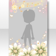(Frame) Melody of Daisy ♪ Lots of Petals Frame ver.A yellow
