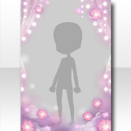 (Frame) Aesthetic Bathtime Dreamy Shower Curtain Frame ver.A pink