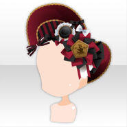 (Head Accessories) Symphony Bonnet ver.A red