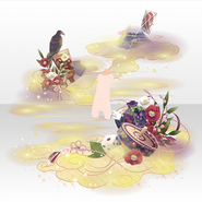 (Back Accessories) Lucky Charms of Dawn ver.A yellow